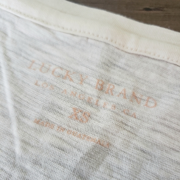 Lucky Brand Floral Long Sleeve Tee - Picture 8 of 9